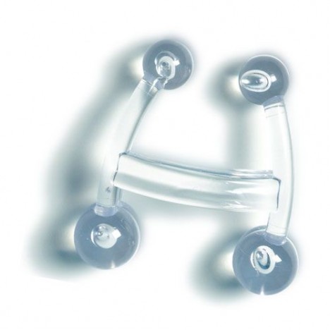 Massageador Erótico em Acrílico Hot Flowers - Sexshop