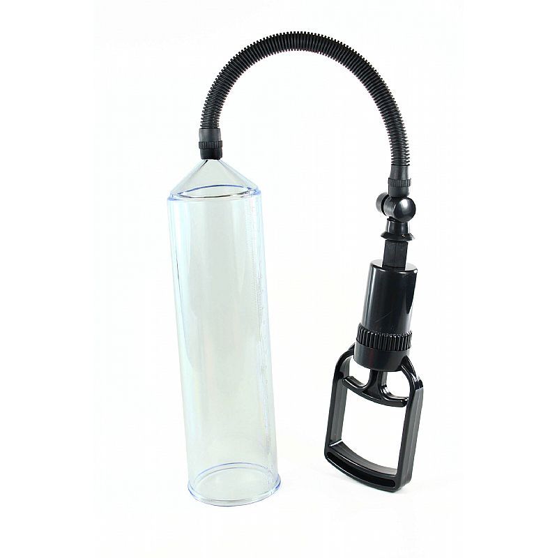 Bomba peniana com sistema de alavanca e vagina para penetração - Sexshop