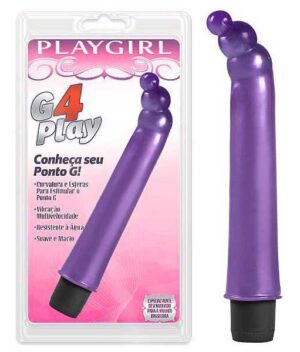 Vibrador Ponto G Silk Touch - com Esferas Rosa - Sex shop