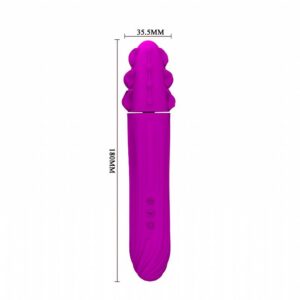 Vibrador Dupla Rotação - Pretty Love Aaron - Recarregável USB Sex shop