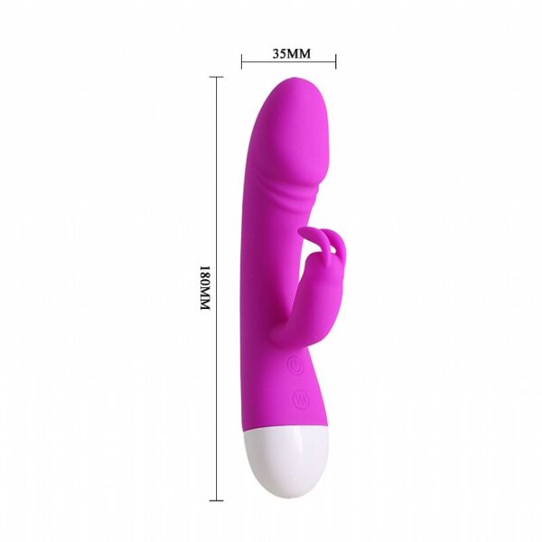 Sex shop, Vibrador Silicone Recarregável USB - Pretty Love Will - Sex shop