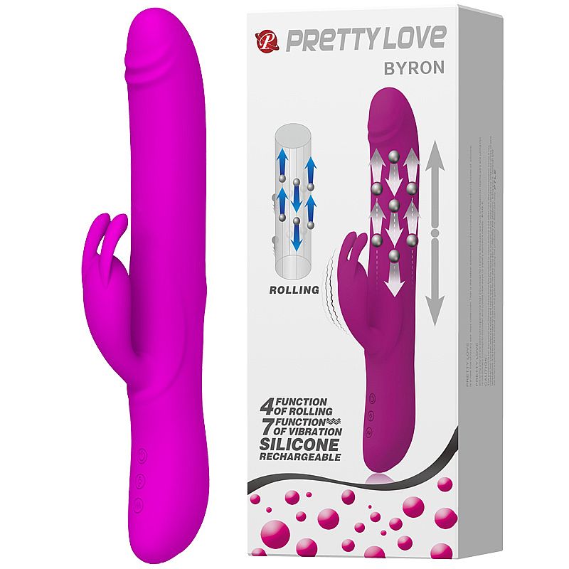 Vibrador Silicone Recarregável - Metralhadora - Byron - Sex shop