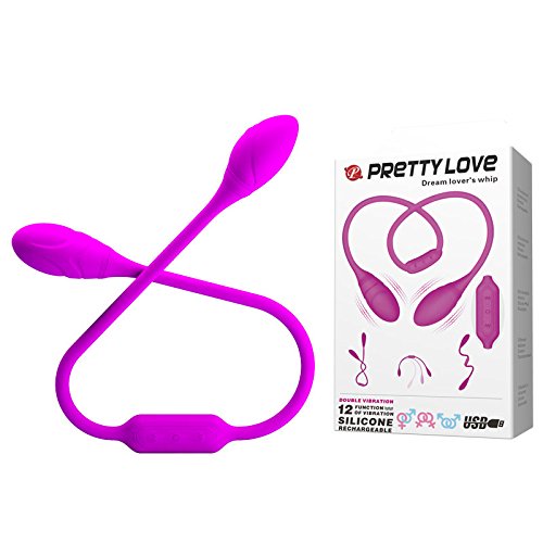 Vibrador duplo e Massageador Dream Lover's - Pretty love - Sexshop