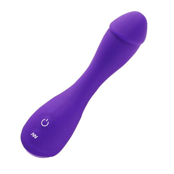 Sex shop, Devil Dic - Pênis Toque Macio - 10 Vibrações - À prova de água 16 cm