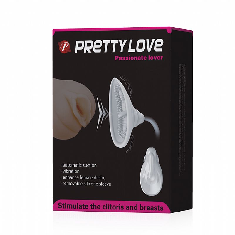 Estimulador Clitoriano com Sucção Automática com Vibrador - Pretty Love - Sexshop