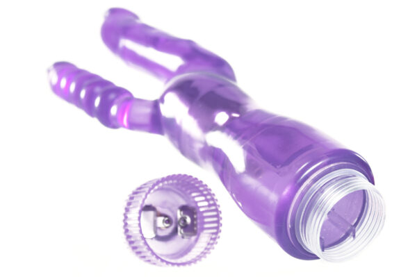 Vibrador Duplo Prazer em Jelly macio - Sexshop