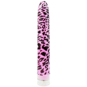 Vibrador Personal Leopardo Rosa 18cm - Sexshop