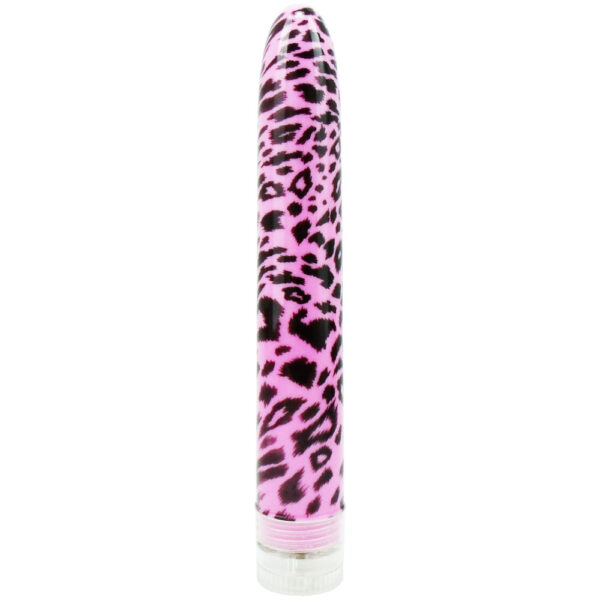 Vibrador Personal Leopardo Rosa 18cm - Sexshop