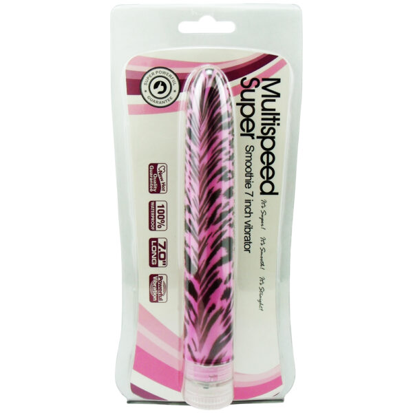 Vibrador Personal Leopardo Rosa 18cm - Sexshop