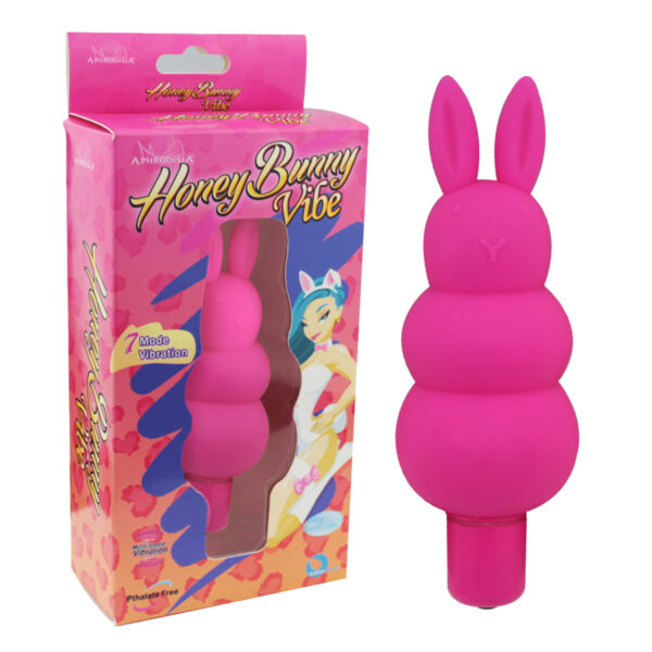 Vibrador Orelhinhas Puro Silicone 7 Velocidades - Sexshop