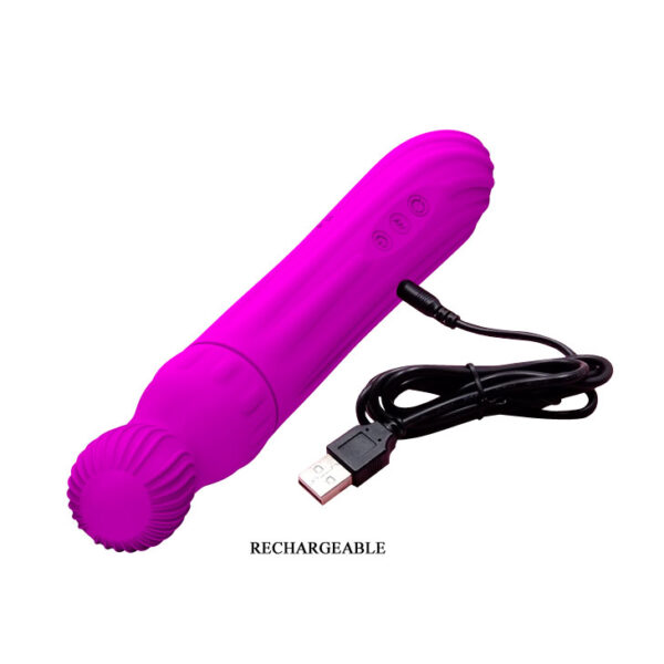 Vibrador Rotativo Ponto G com 12 Modos de Vibração - PRETTY LOVE ABRAHAM - Sexshop