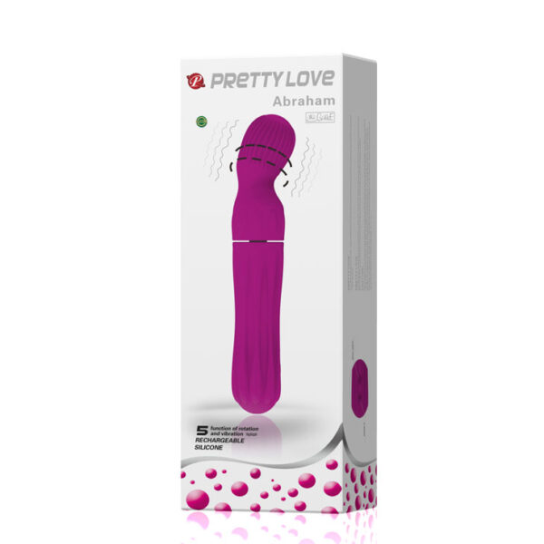 Vibrador Rotativo Ponto G com 12 Modos de Vibração - PRETTY LOVE ABRAHAM - Sexshop