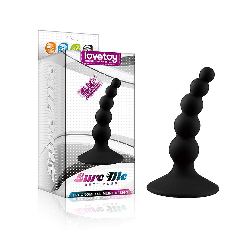 Plug Anal Escalonado em Silicone - Lovetoy - Sexshop