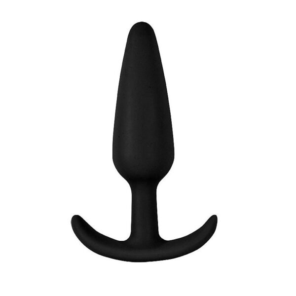 Plug Anal Cônico com Alça em Silicone - Lovetoy - Sexshop