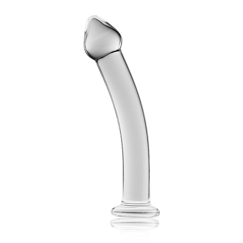 Plug Anal Torto em Vidro - Lovetoy - Sexshop