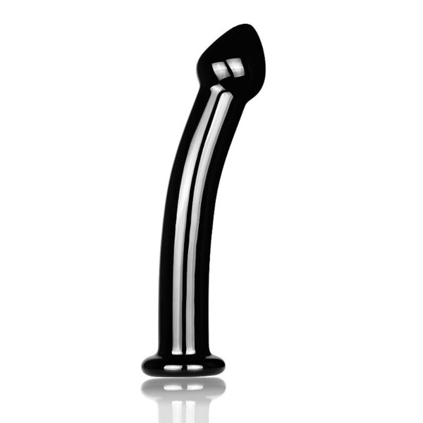 Plug Anal Torto em Vidro - Lovetoy - Sexshop