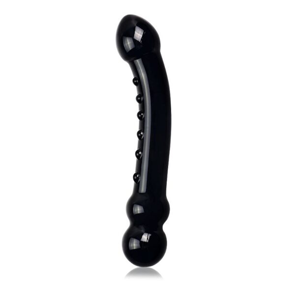 Plug Ponto G em Vidro com Relevo - Lovetoy - Sexshop