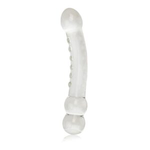 Plug Ponto G em Vidro com Relevo - Lovetoy - Sexshop