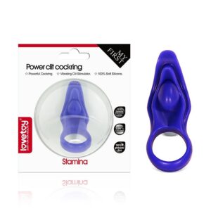 Stamina Anel Peniano com Vibrador - Azul - Lovetoy - Sexshop