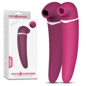 Estimulador com Sucção e Vibração e 10 Modos de Vibração e 5 Modos de Sucção - TOYZ4PARTNER LOVETOY - Sexyshop