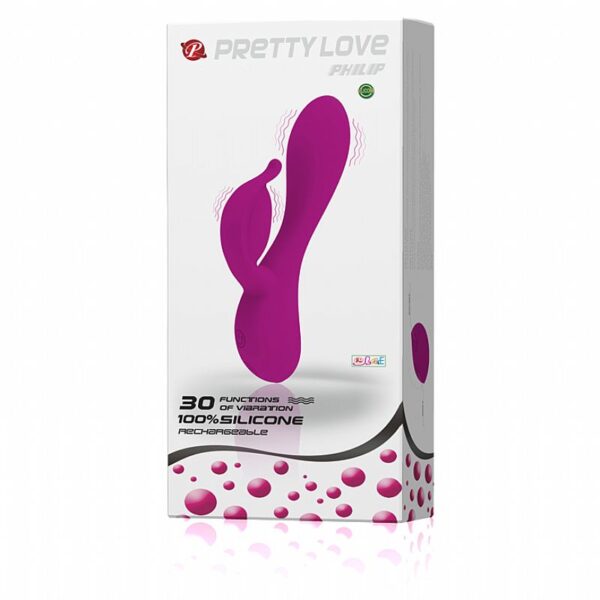 Estimulador de Ponto G e Clitóris - Philip - Pretty Love - Sexshop