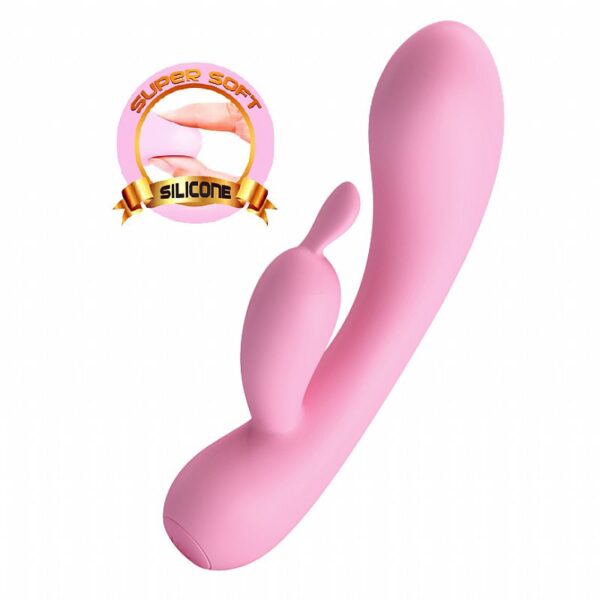 Vibrador Clitoriano e Massageador Duplo Hugo - Pretty Love - Sexshop