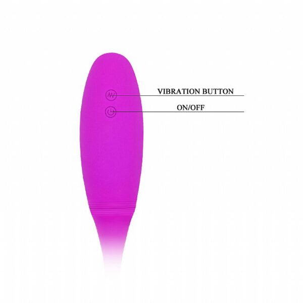 Vibrador duplo Massageador Snaky Vibe - Pretty Love - Sexshop