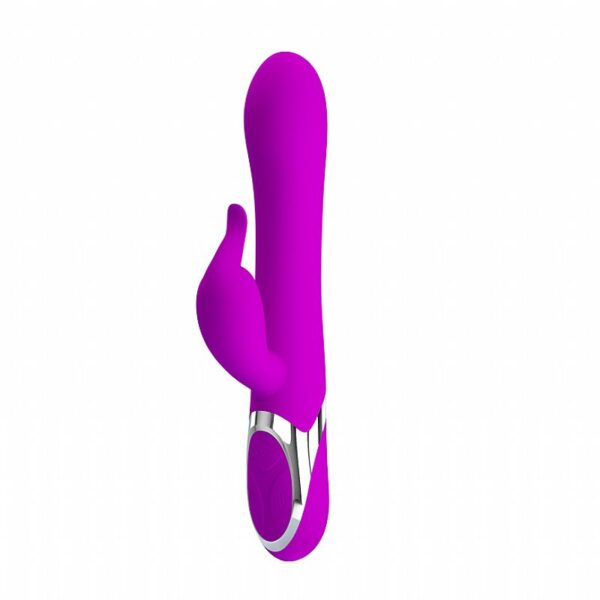 Vibrador duplo com Massageador Clitoriano Neil - Pretty Love - Sexshop