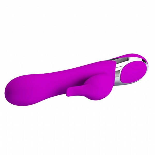 Vibrador duplo com Massageador Clitoriano Neil - Pretty Love - Sexshop