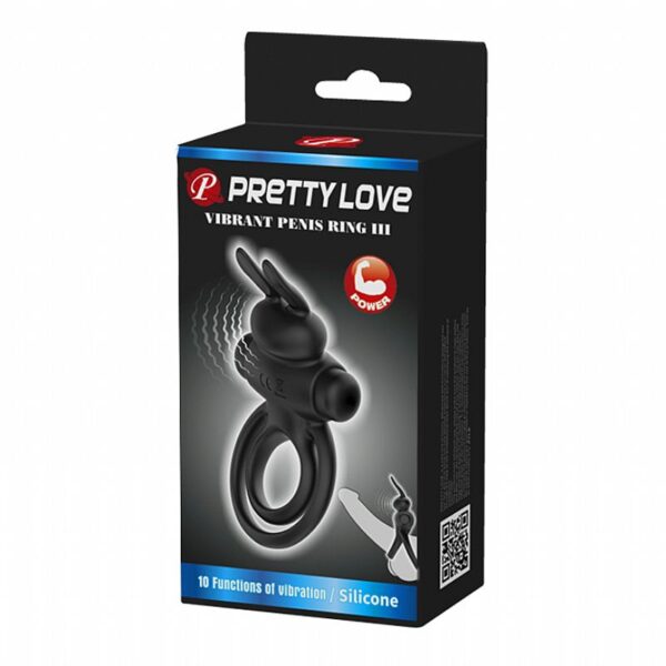 Anel Peniano Vibrant Penis Ring III - Pretty Love - Sexshop