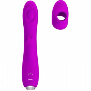 Vibrador com Ponta sugadora e Estimulador de Clitóris - Regina Pretty Love