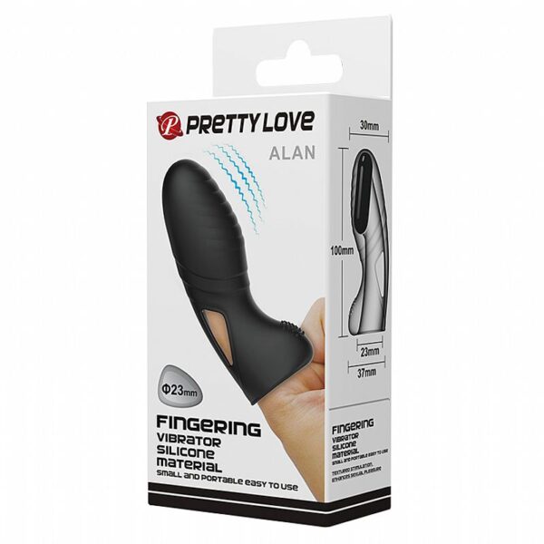 Dedeira Estimuladora e com vibrador - Alan Pretty Love