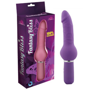 Pênis silicone com 10 velocidades - Sex shop