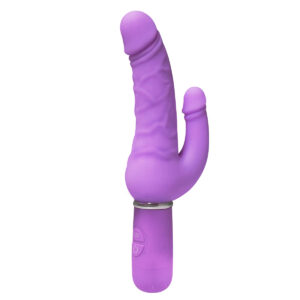 Vibrador Puro Silicone Duplo Prazer 30 Velocidades - Sex shop