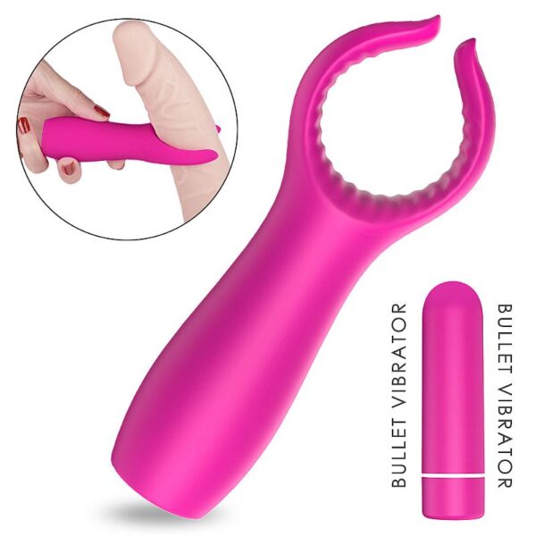 Vibrador Dupla Estimulação Clitóris e Peniano - Grant - S-hande