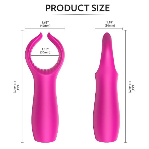 Vibrador Dupla Estimulação Clitóris e Peniano - Grant - S-hande