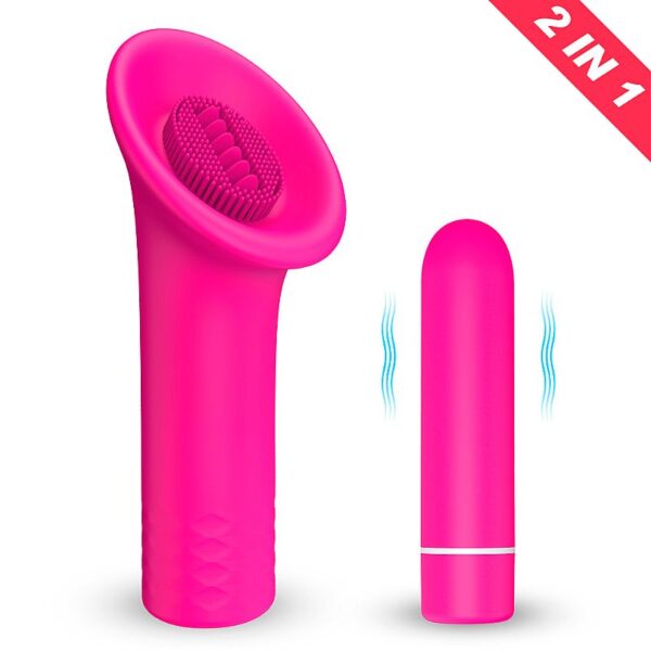 Vibrador e Estimulador de Clitóris - Glory - S-Hande