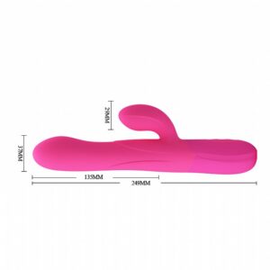 Vibrador com Ponta Inflável e 7 Modos de Vibração - PRETTY LOVE DOUGLAS - Sexshop