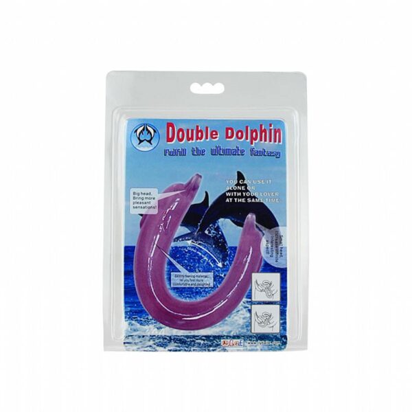 Pênis Dildo em Formato de Golfinho - Double Dolphin - Baile - Sex shop