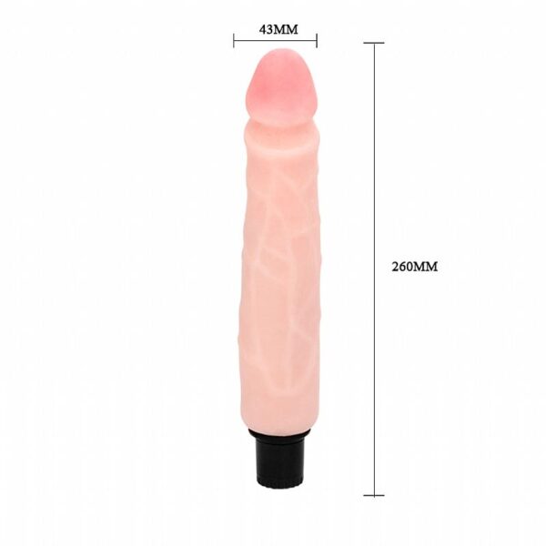 Pênis Grande com Vibrador em CyberSkin - The Realistic Cock - Baile - Sex shop