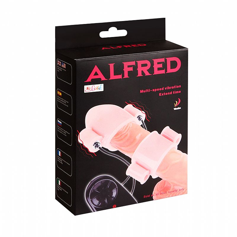 Capa Peniana com Vibrador - Alfred - Baile Sex shop