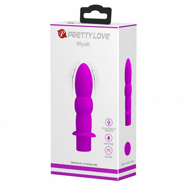 Vibrador Ondulado para estimulação vaginal - Wyatt Pretty Love - Sex shop