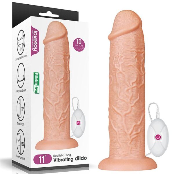 Pênis Grande Realístico - Chubby Dildo II - Lovetoy - Sex shop