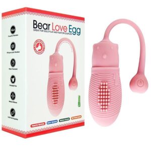 Vibrador Feminino Massageador Bullet - Bear Love Egg - Sexshop