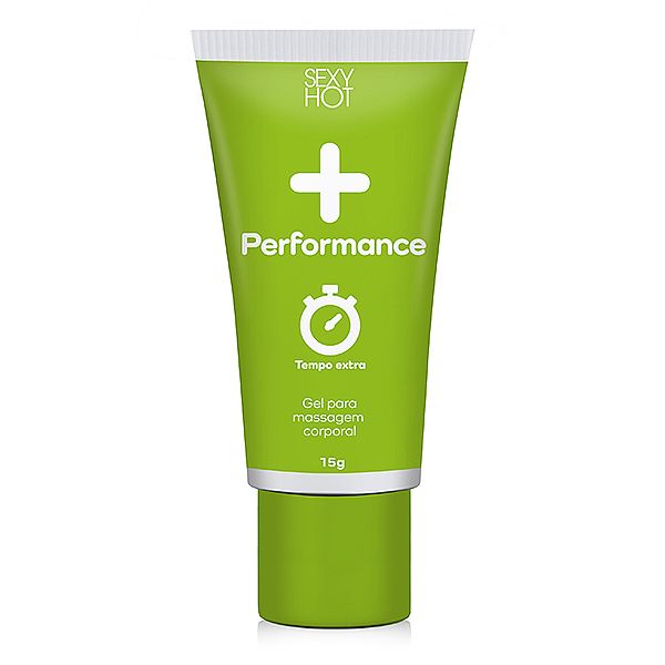 Gel Masculino prolonga a ereção e ejaculação 15g + Performance Sexy Hot - Sex shop