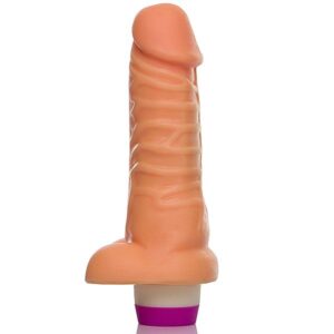 Pênis Realístico Nervoso com Vibro Pele - Sex shop