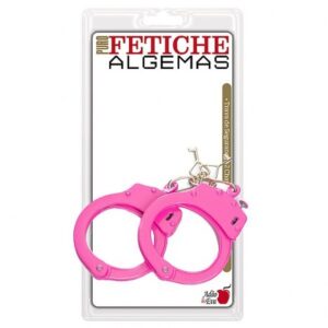 Algema em metal Rosa - Sexshop-0