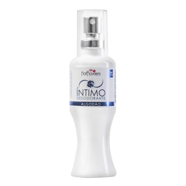 Desodorante Íntimo Algodão 35ml Hot Flowers - Sexshop