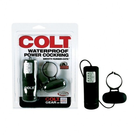 Anel peniano com 4 velocidades - COLT WATERPROOF POWER COCKRING - CALIFORNIA EXOTIC - Sexshop-0