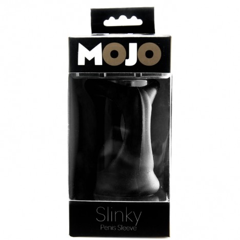 Anel peniano em silicone - SLINKY PENIS SLEEVE - MOJO - Sexshop